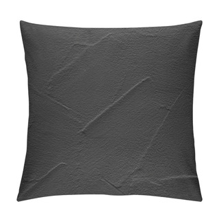 Personality  Gray Colored Abstract Wall Background With Textures Of Different Shades Of Gray Pillow Covers