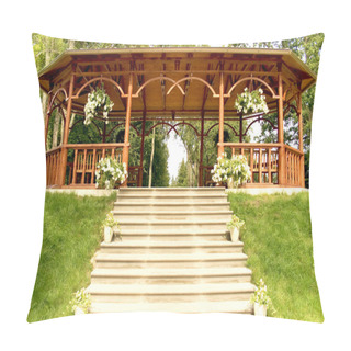 Personality  Summer Wooden Arbour Pillow Covers