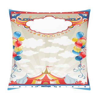 Personality  Circus Frame With Space Pillow Covers