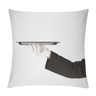 Personality  Presentation On Plate By Stylish Hand Pillow Covers