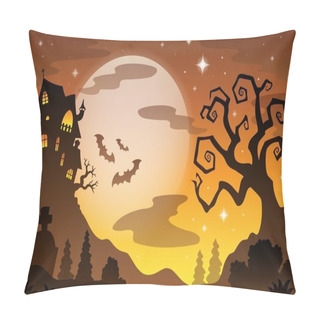 Personality  Halloween Topic Background 2 Pillow Covers