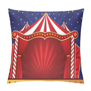 Personality  Circus Background Pillow Covers
