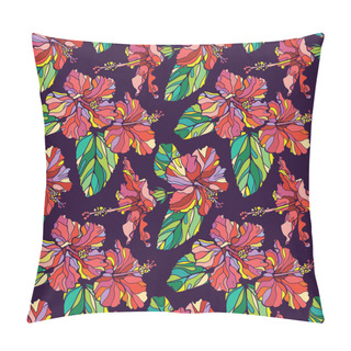 Personality  Seamless Vector Tropical Pattern Pillow Covers