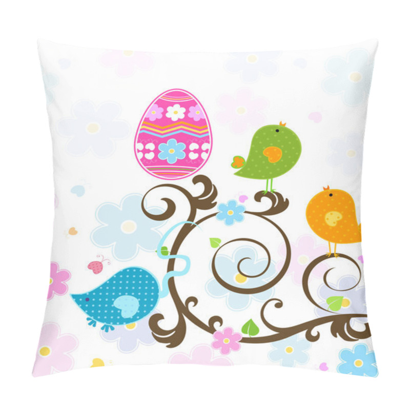 Personality  easter tree pillow covers