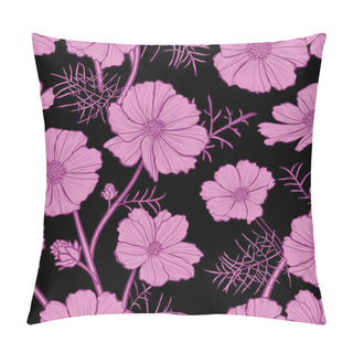 Personality  Floral Seamless Pattern Pillow Covers