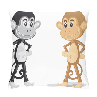 Personality  Monkey Pillow Covers