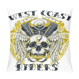 Personality  West Coast Riders Pillow Covers