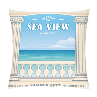 Personality  Wonderful Sea View Pillow Covers