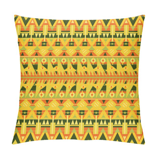 Personality  Seamless Geometric Pattern In Aztec Style. Pillow Covers