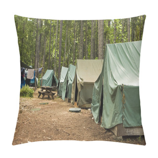 Personality  Boy Scout Campground Pillow Covers