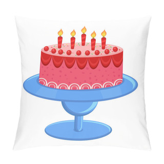 Personality  Happy Anniversary Cake Pillow Covers