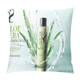 Personality  Aloe Vera Cleansing Water Pillow Covers