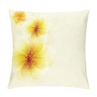 Personality  Colorful Floral Abstract Background Pillow Covers