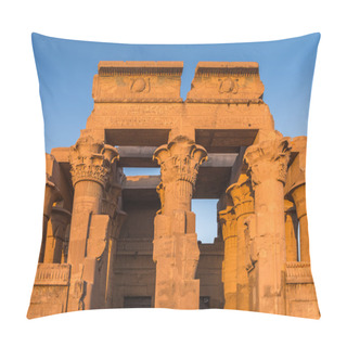 Personality  Temple Of Kom Ombo During The Sunrise, Egypt Pillow Covers