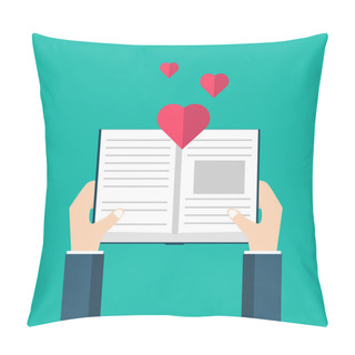 Personality  I Love Reading Poster Pillow Covers