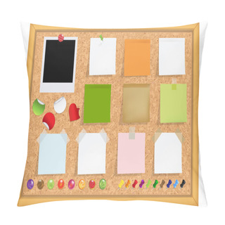 Personality  Cork Bulletin Board Pillow Covers