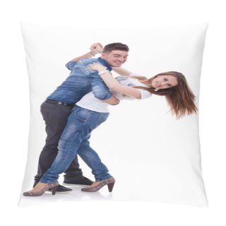 Personality  Couple Dancing Pillow Covers