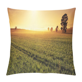 Personality Valley Of Gold Pillow Covers
