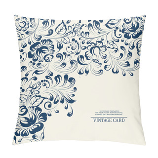 Personality  Khohloma Style Floral Pattern. Pillow Covers