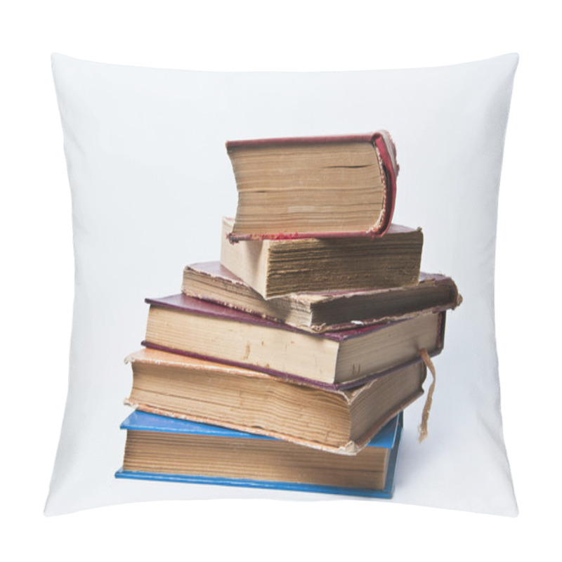 Personality  Stack of Vintage Books pillow covers