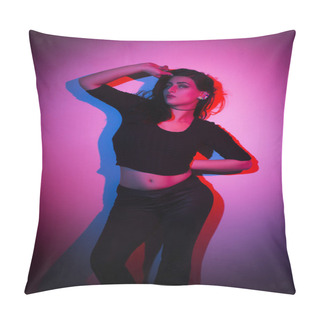 Personality  Middle Eastern Woman Fashion Portrait Pillow Covers