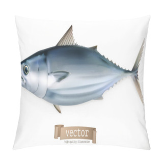 Personality   Tuna Fish On White Pillow Covers