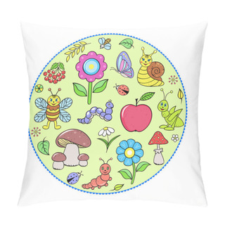 Personality  Abstract Cute Insects Pillow Covers