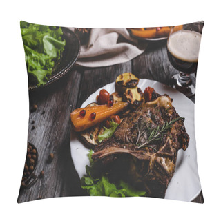 Personality  Steak Pillow Covers