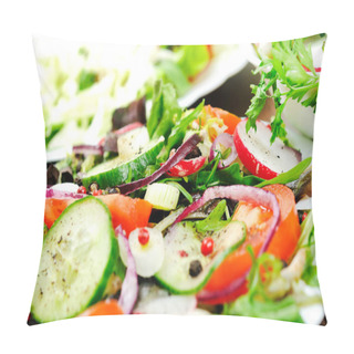 Personality  Salad Closeup Pillow Covers