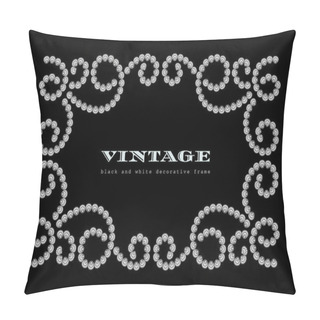 Personality  Dotted Jewelry Frame Pillow Covers