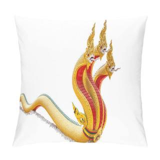 Personality  Great Nagas, 3 Heads  Pillow Covers