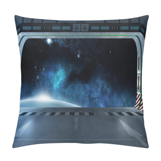 Personality  View From A Deck Of Starship Pillow Covers