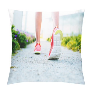 Personality  Woman Runners Shoes Pillow Covers