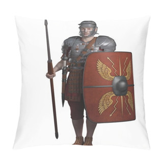 Personality  Roman Legionary On Guard Pillow Covers
