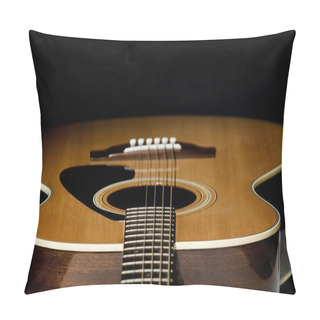 Personality  Guitar Selective Focus Pillow Covers