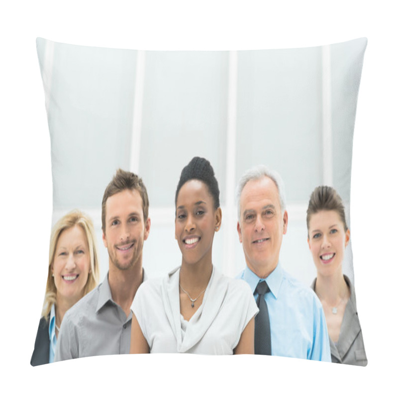 Personality  Happy Diverse Business Group pillow covers