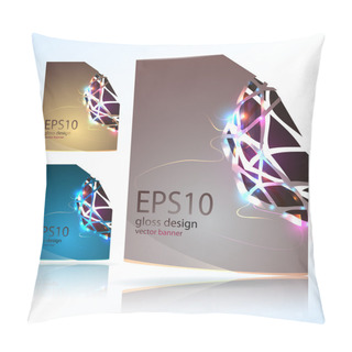 Personality  Web Banners. Vector Illustration.  Pillow Covers