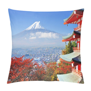 Personality  Mt. Fujiin Autumn Pillow Covers