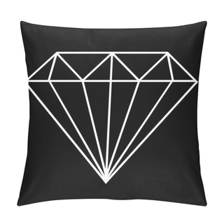 Personality  Diamond Geometric Background Design Graphic Geometry Pillow Covers