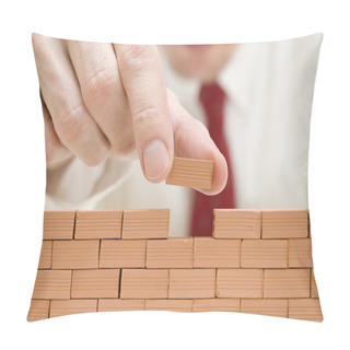 Personality  Building A Wall Pillow Covers