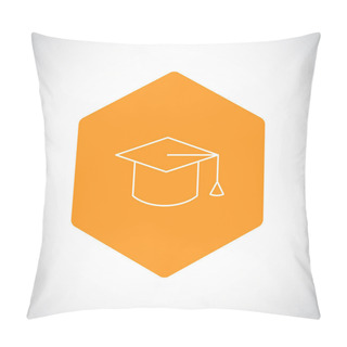 Personality  Design Of Education Icon   Pillow Covers