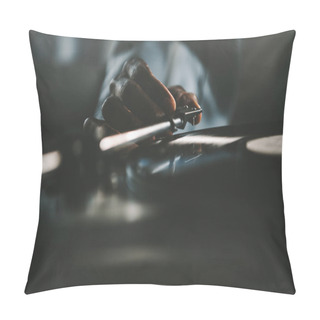 Personality  Man Playing Vinyl Record Pillow Covers