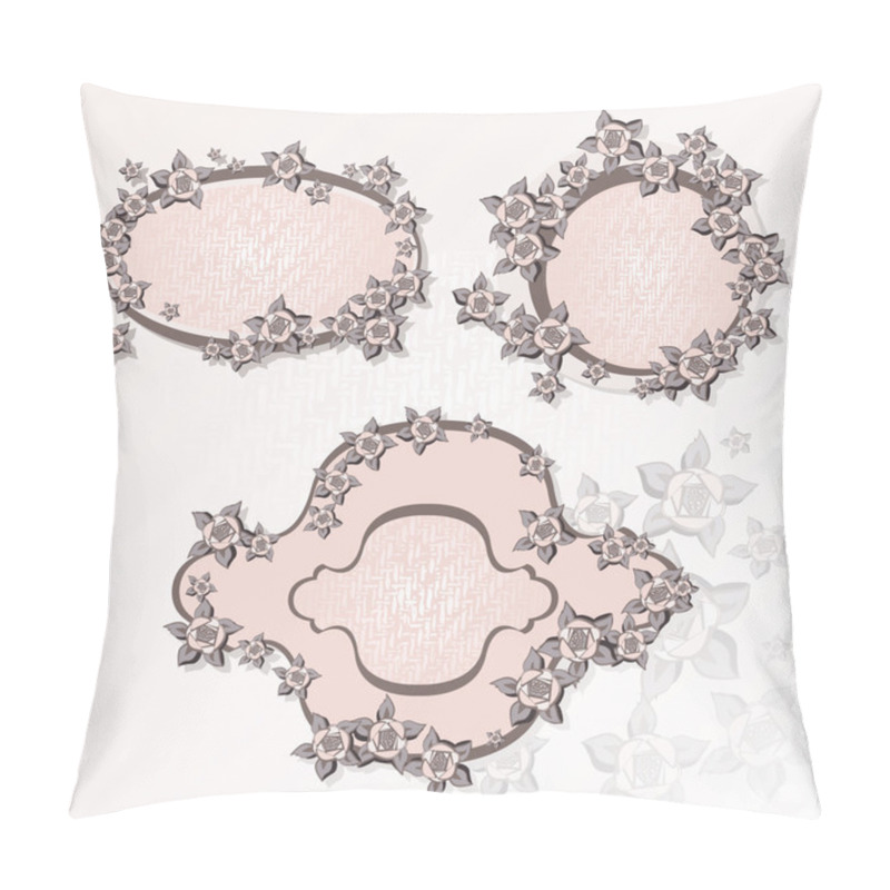 Personality  Floral Vector Background Design Pillow Covers