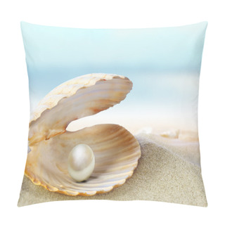 Personality  Shell With A Pearl Pillow Covers