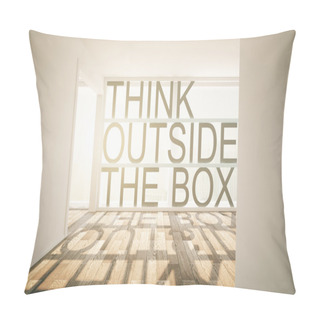 Personality  Think Outside The Box Pillow Covers