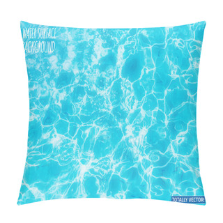 Personality Water Surface Pillow Covers
