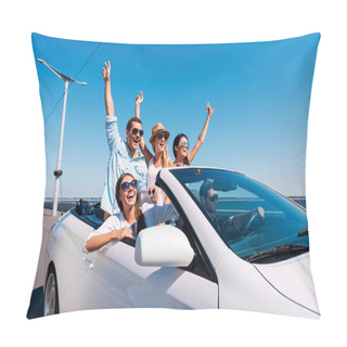 Personality  Enjoying Road Trip Pillow Covers