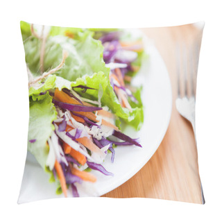 Personality  Cabbage Salad Wrapped In Lettuce Pillow Covers