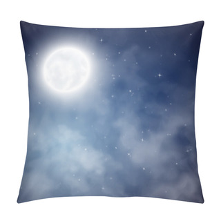 Personality  Night Sky Background Pillow Covers