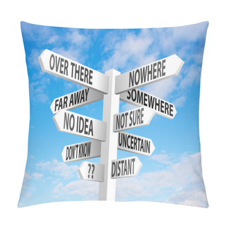 Personality  Signpost Pillow Covers